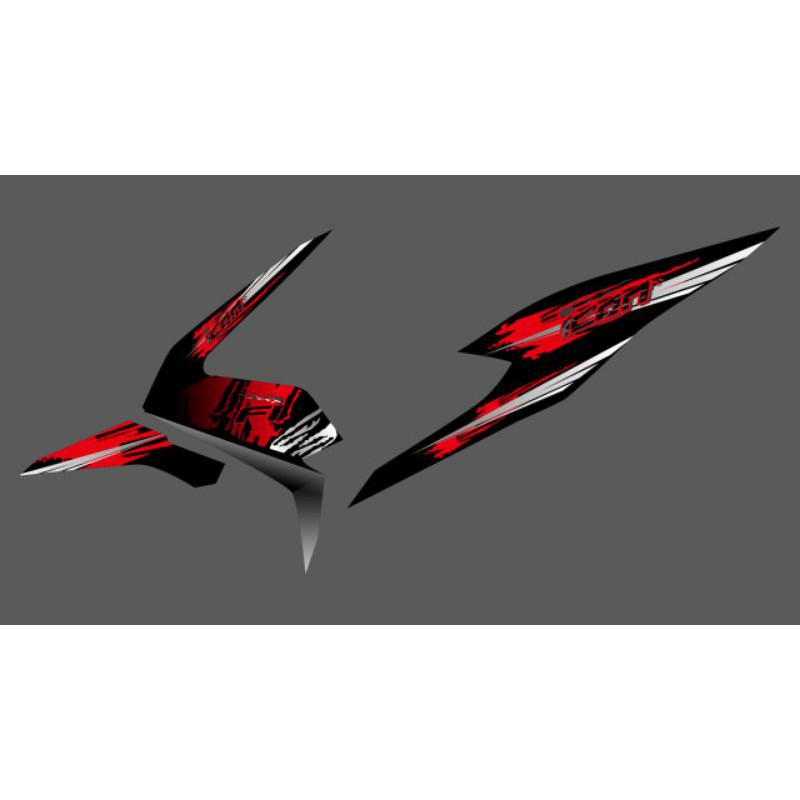 STRIPING STICKER BEAT 2020 NEW ICON TRANSPARAN SIMPLE