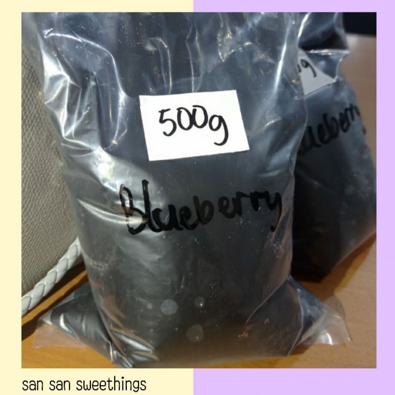 

selai blueberry gel / pasta bluberi 500 gram