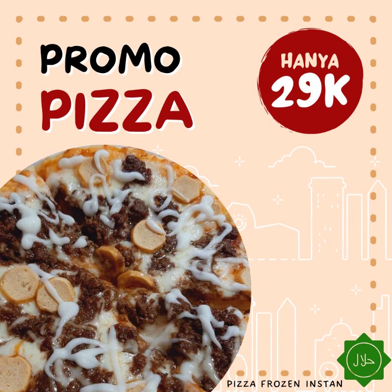 

Pizza Frozen - Pizza Instan Halal