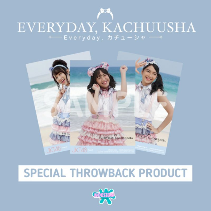 NDESIGN - JKT48 19TH DOUBLE SINGLE EVERYDAY, KACHUUSHA VER PHOTOPACK