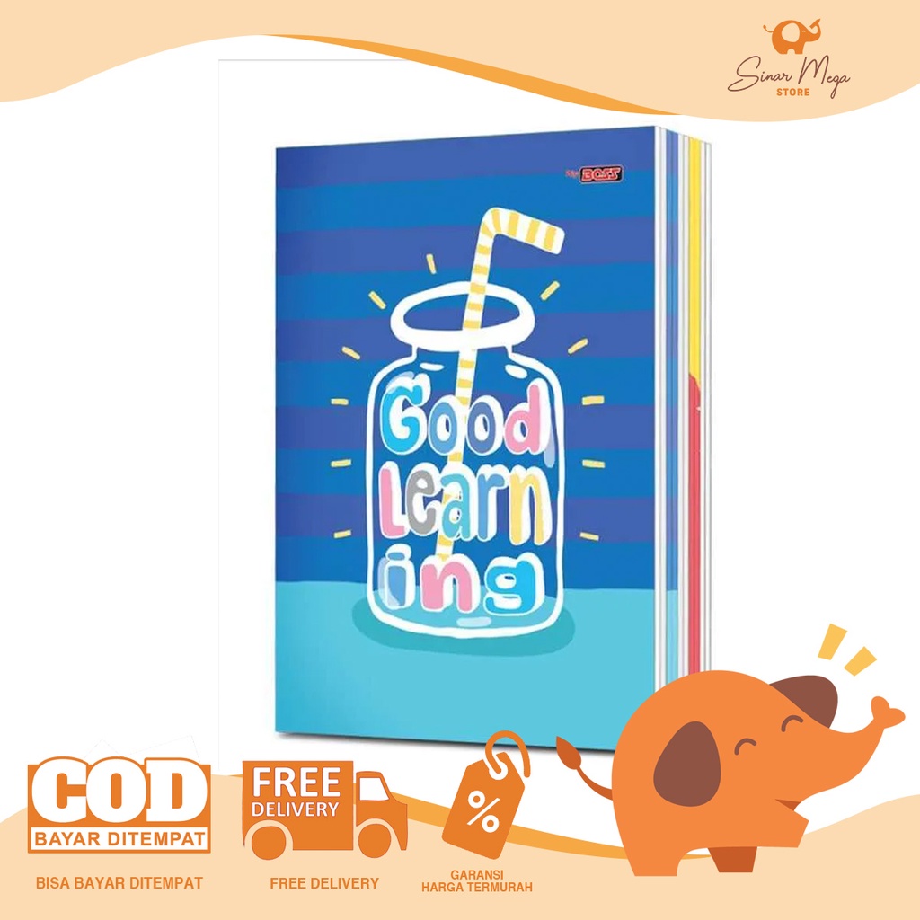 

SIDU BIG BOSS Sinar Dunia Buku Tulis Bergaris 42 Lembar (1 PAK isi 6 buku)