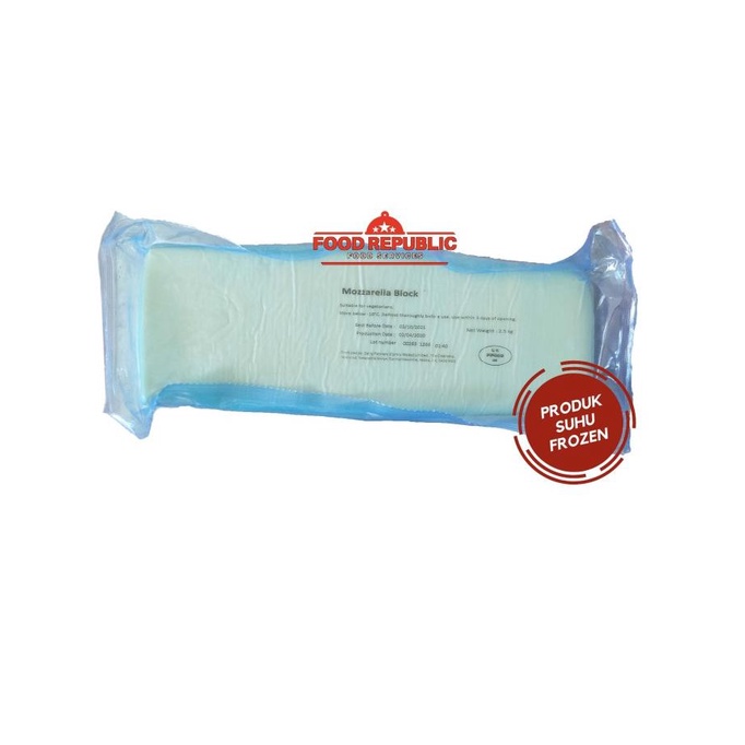 

Big Sale MOZARELLA CHEESE DAIRY PARTNER 1 KG REPACK - KEJU MOZZARELLA HALAL Big Sale