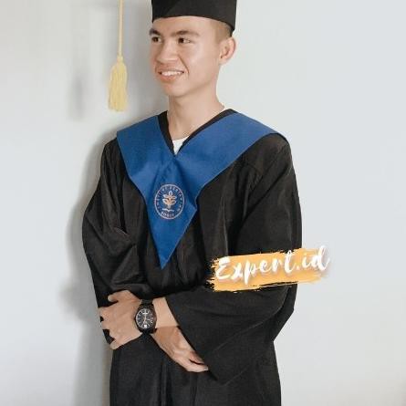 BS70 ❣ [𝗟𝗔𝗡𝗚𝗦𝗨𝗡𝗚 𝗗𝗜𝗞𝗜𝗥𝗜𝗠] TOGA WISUDA IPB / TOGA IPB / PAKAIAN WISUDA / GRADUATION ,..,..,