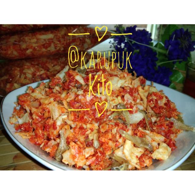 

Keripik Sambal Ikan Teri Uk 1 Kg