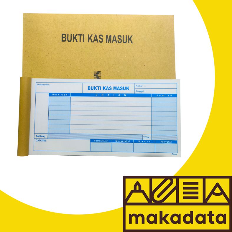 

BUKTI KAS MASUK 1/3 FOLIO 1 RANGKAP 100 LEMBAR KURNIA (1PCS) MURAH