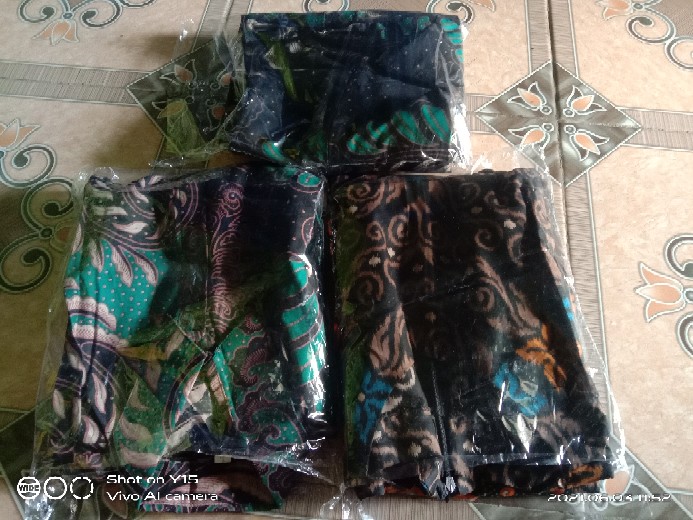 Tunik Batik Kombinasi Jumbo Ekslusif Xxl Xxxl