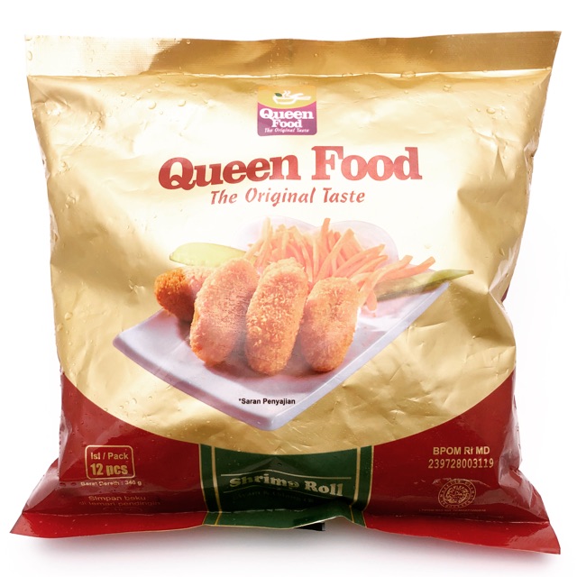 

Queenfood Shrimp Roll 12s 340 gram