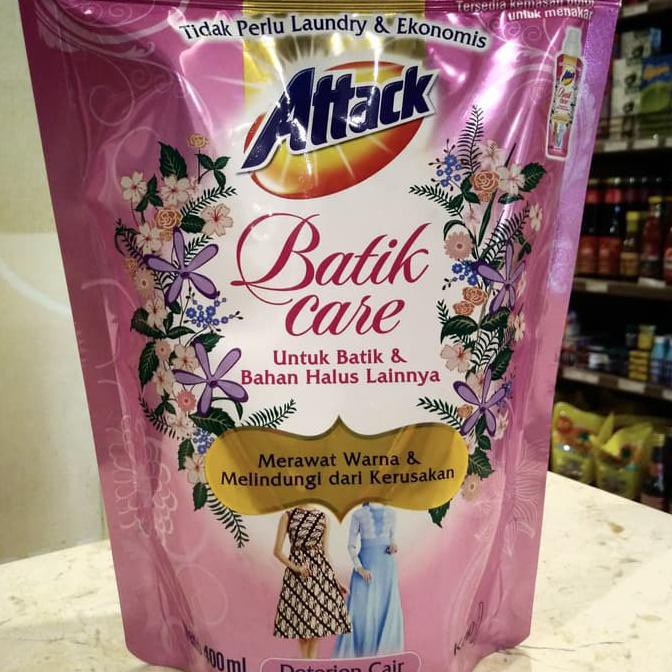 Attack Batik Care Refill 400 ml / Sabun Cuci Cair {LIMITED EDITION Kode 966
