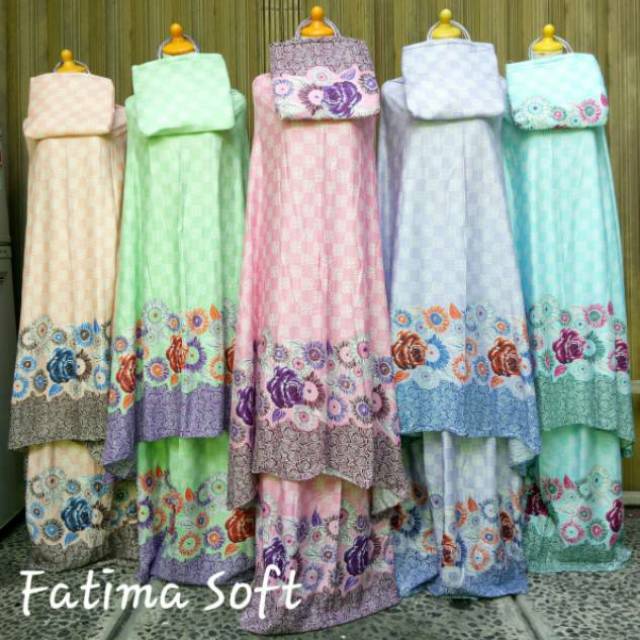 Mukena Bali bahan rayon