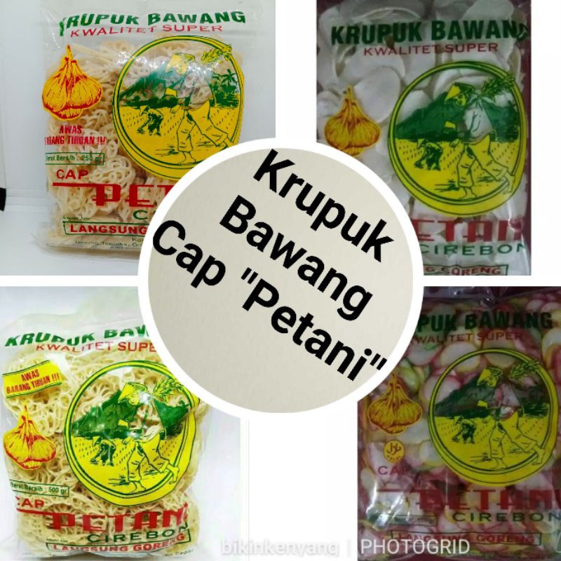 

Paling Enak Krupuk Bawang Cap "Petani" Khas Indramayu Cirebon