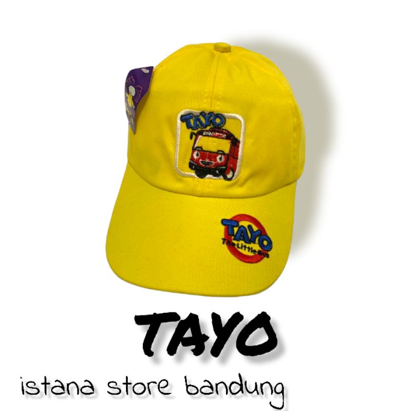 Topi Tayo Anak Laki Laki Topi Tayo Bordir Karakter Lucu