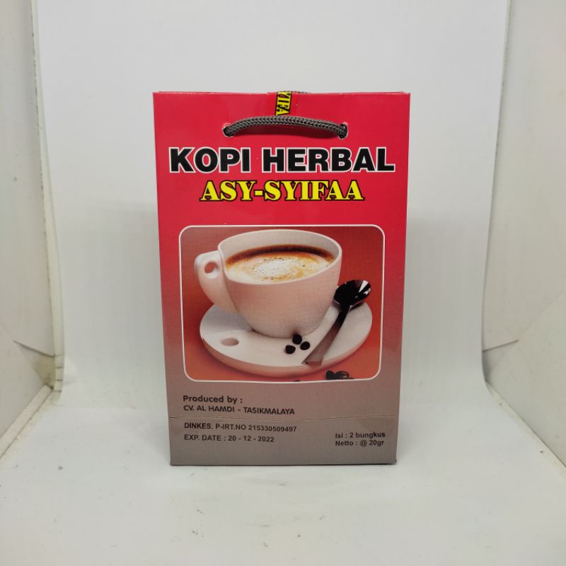 

Kopi Herbal Asyifa isi 2 sachet