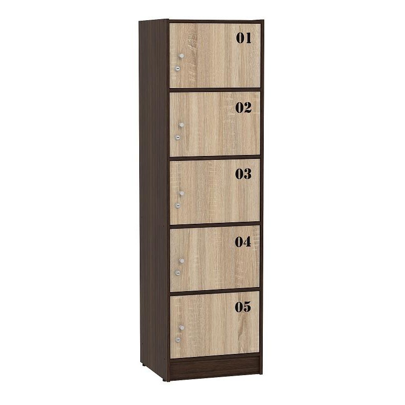 Alba RSG 5 TS Lemari Susun / Bufet - American Walnut - Sonoma Oak | Shopee Indonesia