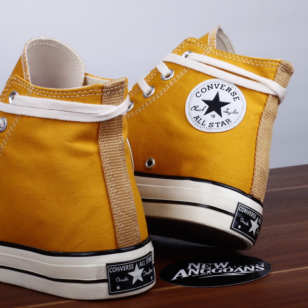 yellow converse chuck 70