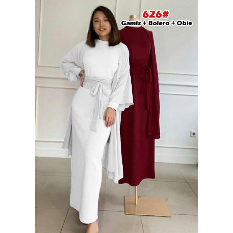 GAMIS FASHION MUSLIM DRES GAMIS GAMIS PESTA GAMIS BOLERO OBY
