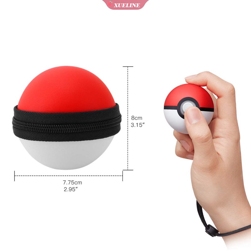 Tas Penyimpanan Pokeball Nintendo Switch Dengan Carabiner