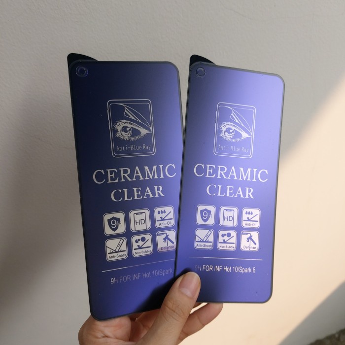 TEMPERED GLASS CERAMIC FOR REALME C12/5i/C1/C15/C11/C2/C3/3 PRO/5 PRO  PREMIUM QUALITY [PREMIUMMART]