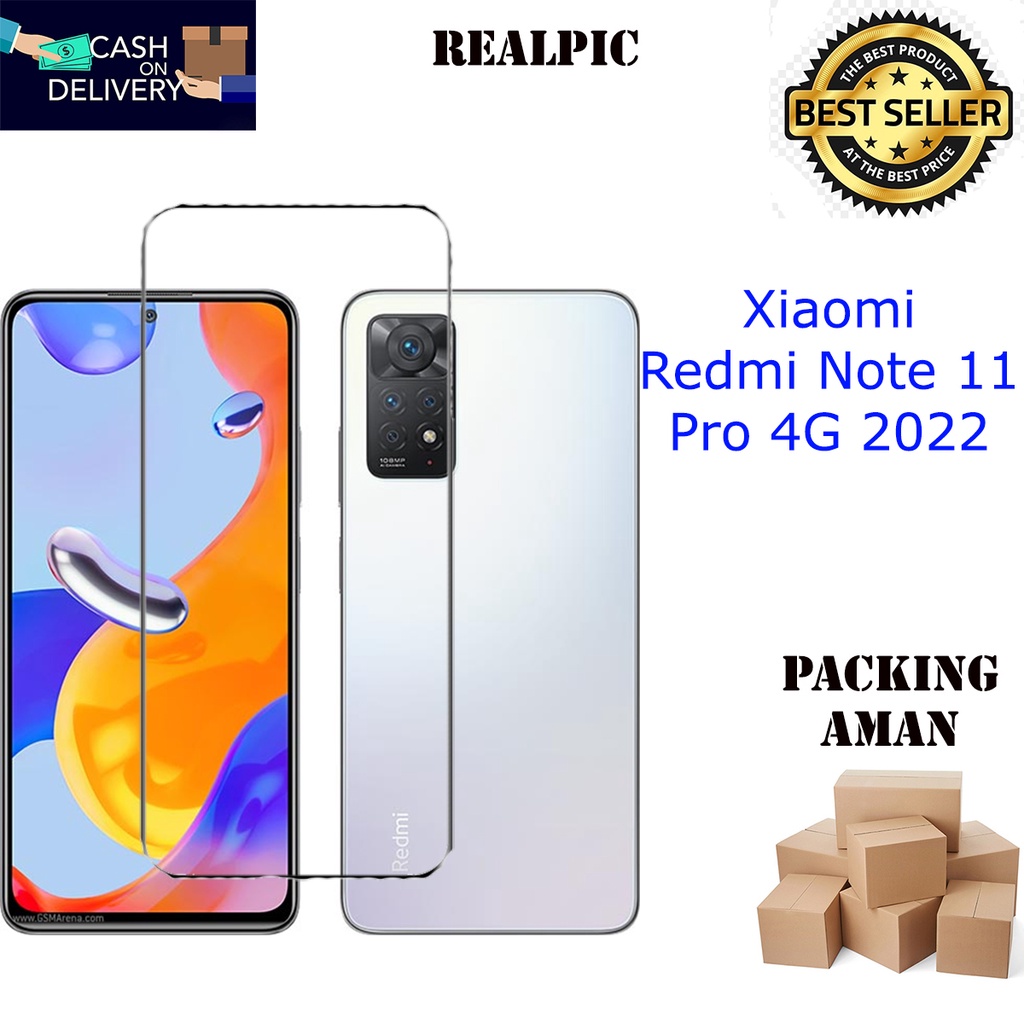 Tempered Glass Xiaomi Redmi Note 11 Pro 4G 2022 Screen Protector Anti Gores