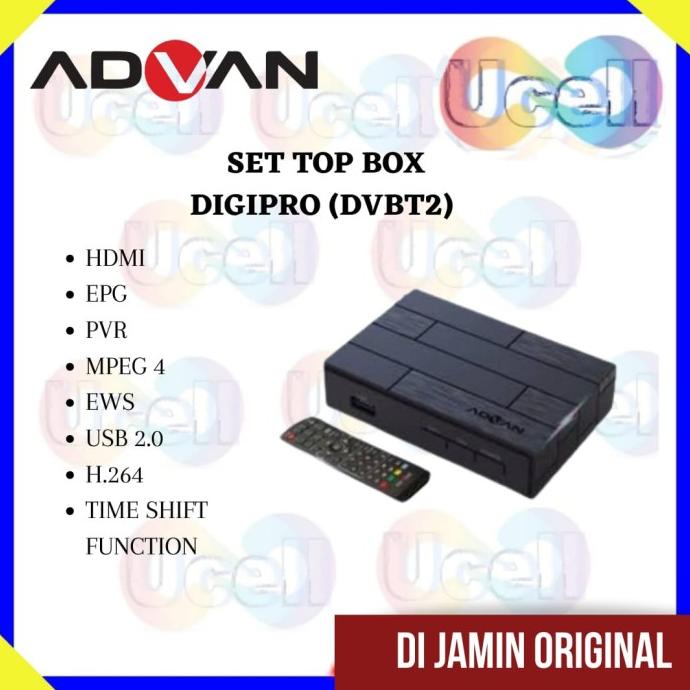 Advan Digipro SET TOP BOX DV3T2 - Original