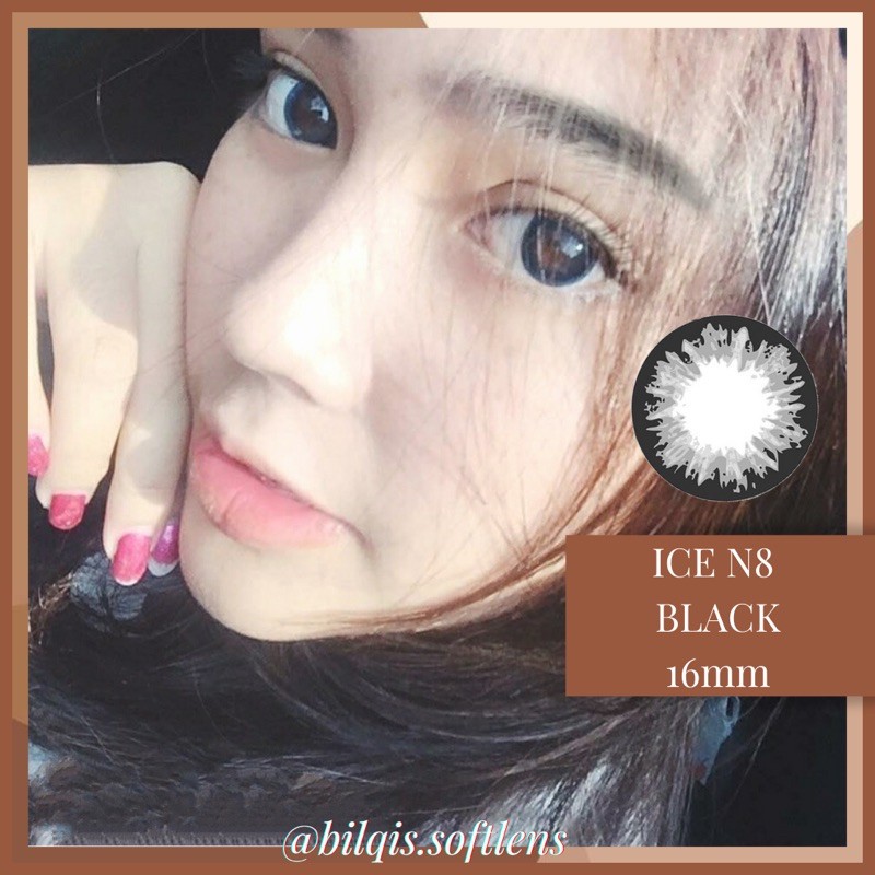 N8 Softlens Big Eyes - ICE N8 Baby Eyes Diameter 16mm-Softlens Una