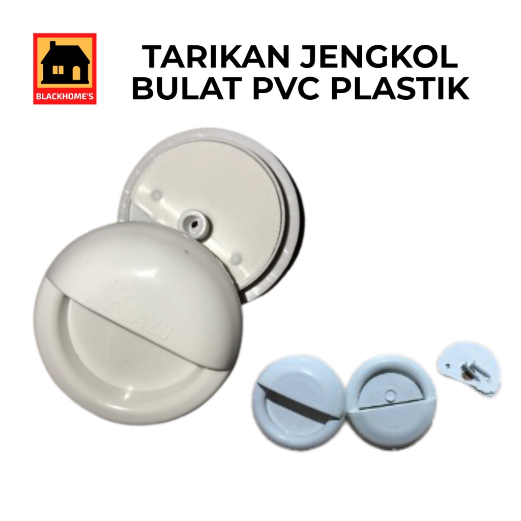 Tarikan Pintu Bulat Plastik | Kunci Pintu Kamar Mandi Pegangan