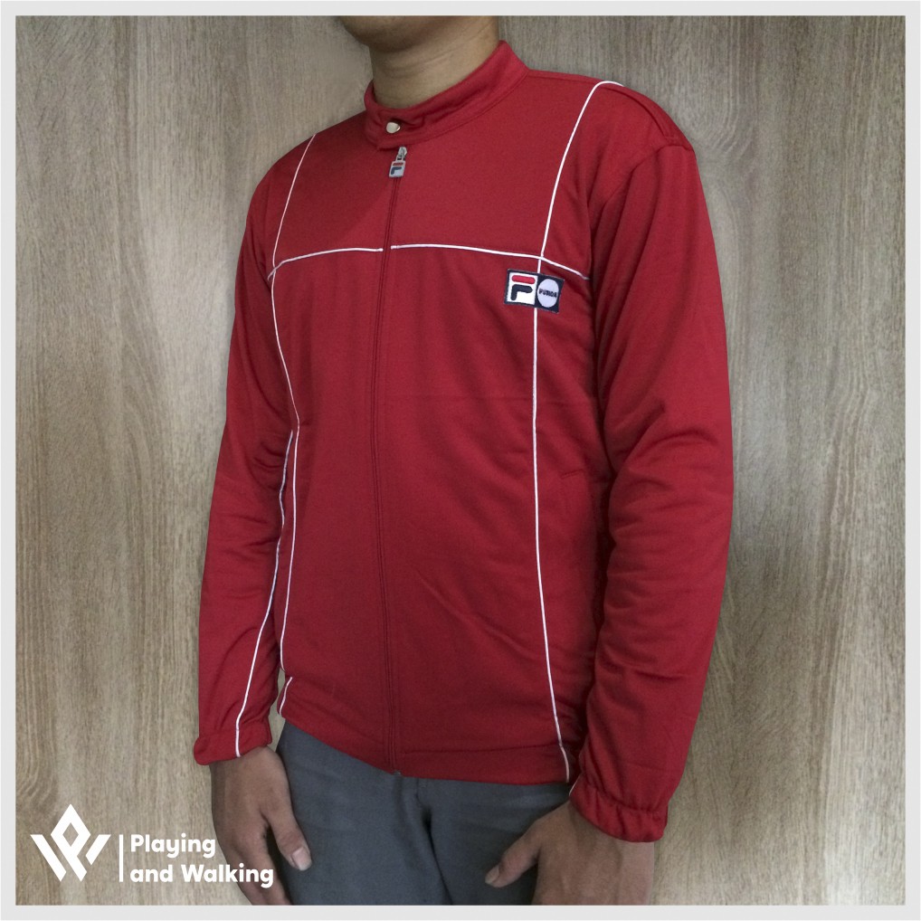 red fila jacket