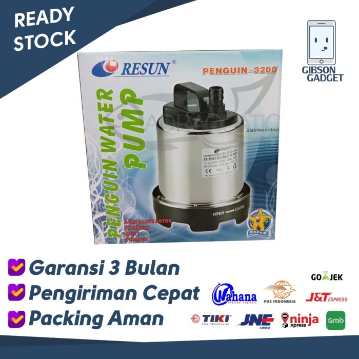 Resun Penguin 3200 SP3200 Pompa Air Pump Water Celup Submersible