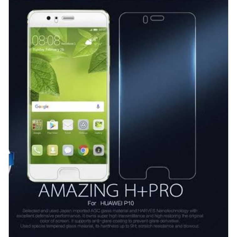 nillkin tempered glass huawei p10 & p10 plus