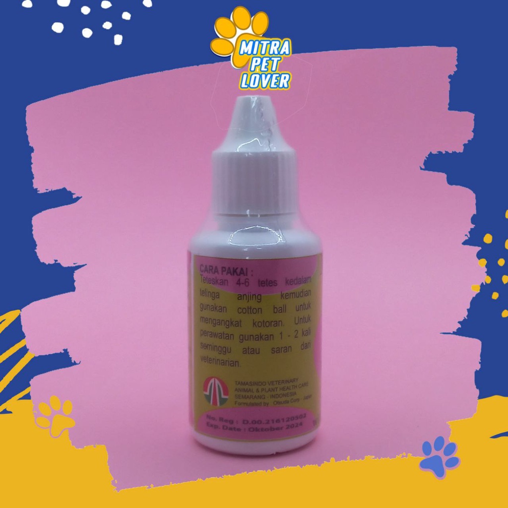 OBAT PEMBERSIH TELINGA ANJING - MURNY DOG 30 ML ORIGINAL - CAIRAN TETES PEMBERSIH TELINGA ANJING PUPPIES ORGANIC AMAN TIDAK BERACUN - PET ANIMAL HEALTHCARE AND VETERINARY TAMASINDO OBAT KESEHATAN DAN VITAMIN TERNAK HEWAN BINATANG PELIHARAAN MITRAPETLOVER