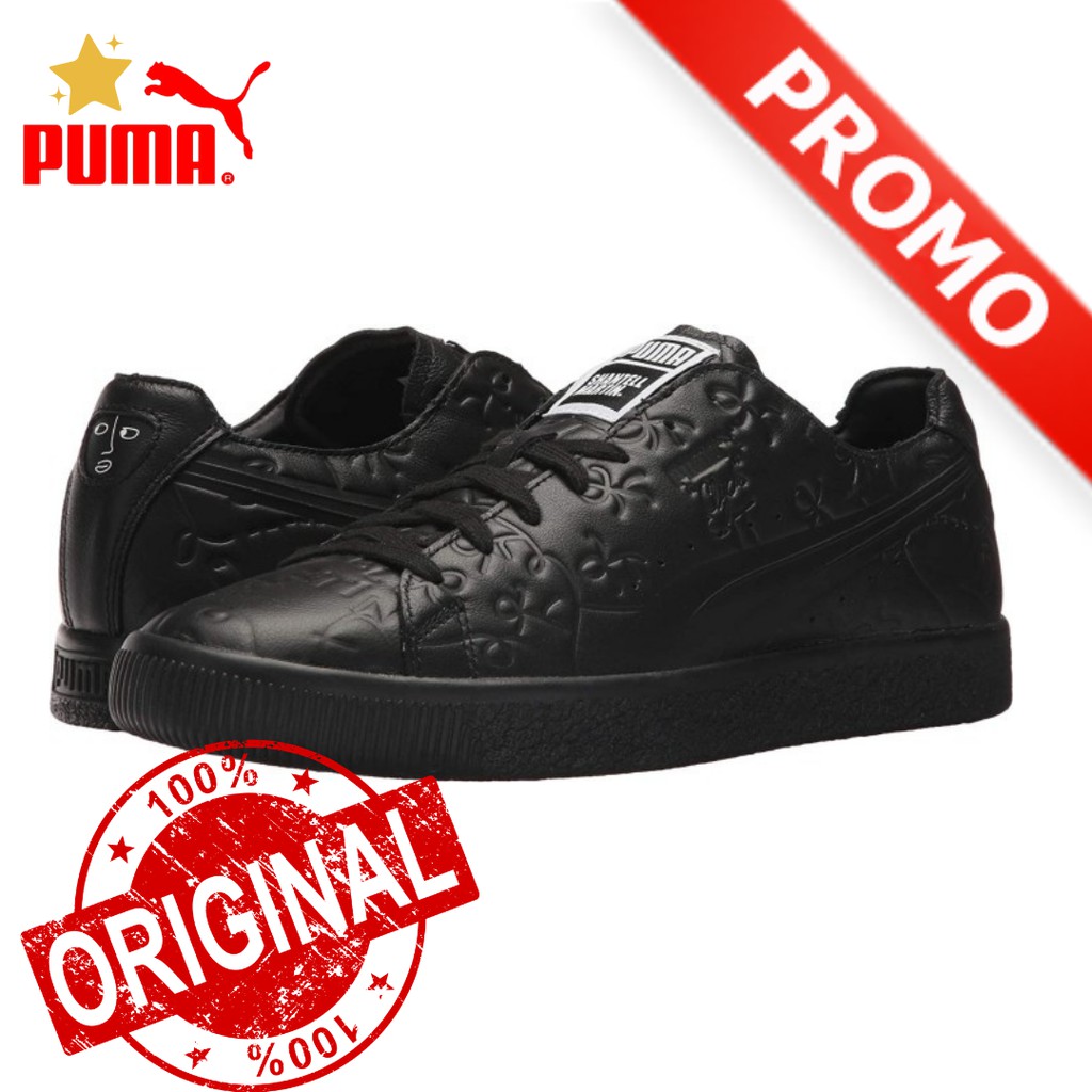 SEPATU /SEPATU ORIGINAL /SEPATU PRIA WANITA/ PUMA CLYDE RAW SM SHANTELL MARTIN BLACK TERLARIS