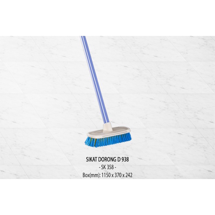 Sikat WC Tongkat Dorong D938 Dragon Plastic Floor Brush D938 SK358