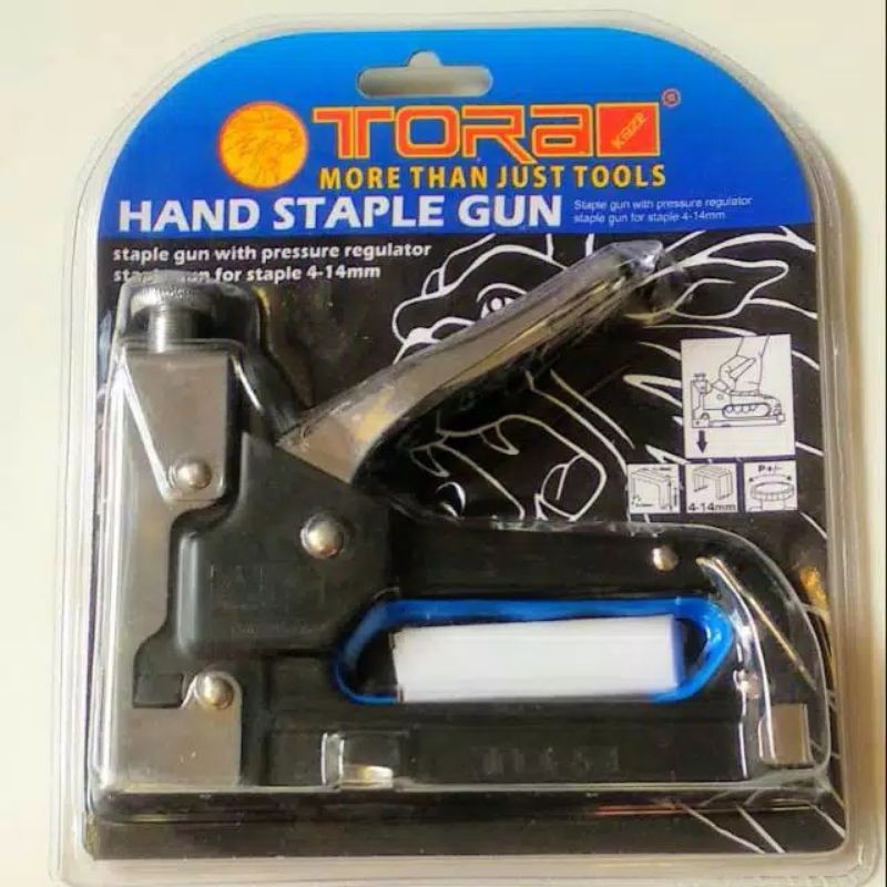 

Staples Gun TORA Hand Tacker Steples Tembak Hekter Stapler Nail Gun JAPAN