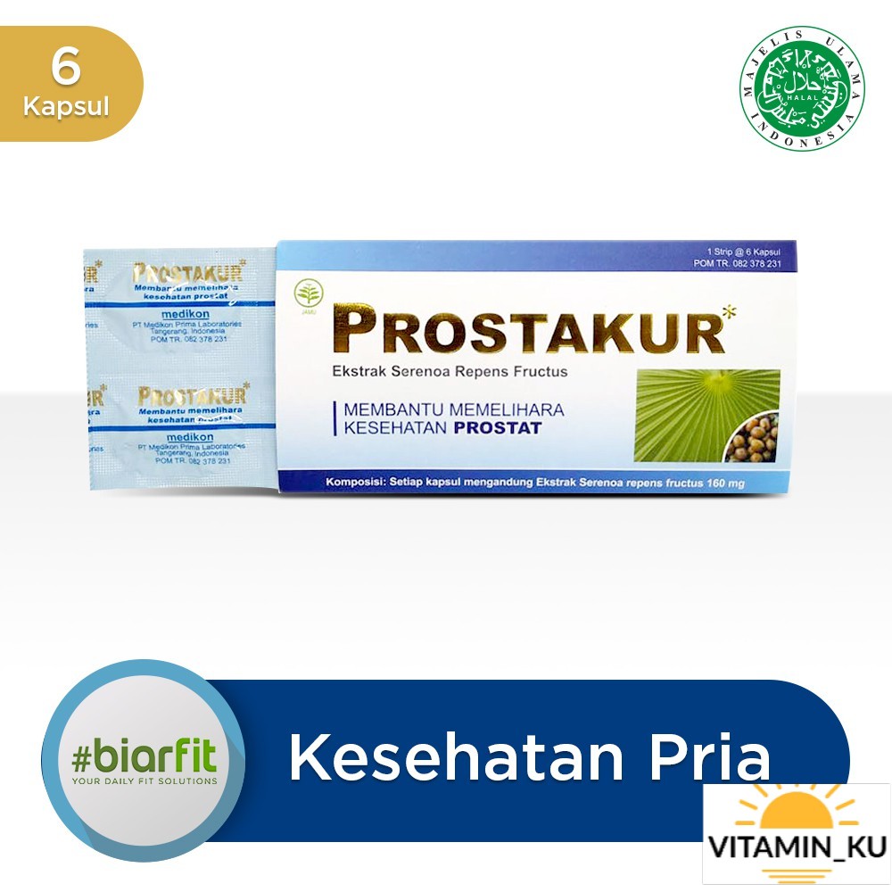 Prostakur Kapsul Strip #VITAMIN_KU