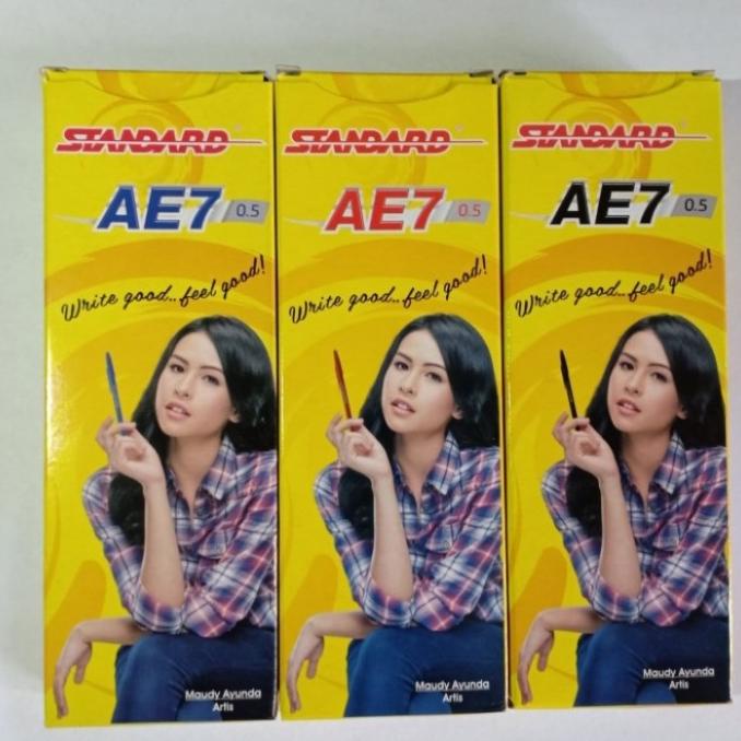 

Pulpen Standart AE7 Hitam / gros