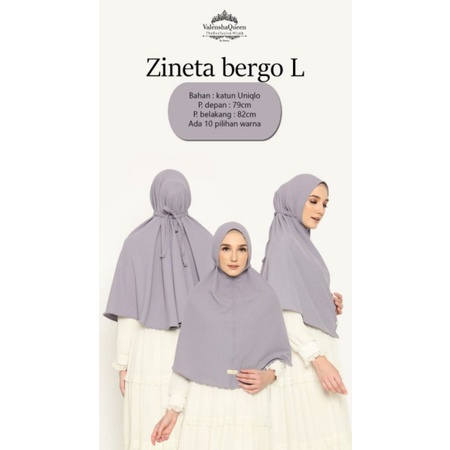 BERGO ZINETA L ORIGINAL VALENSHA QUEEN