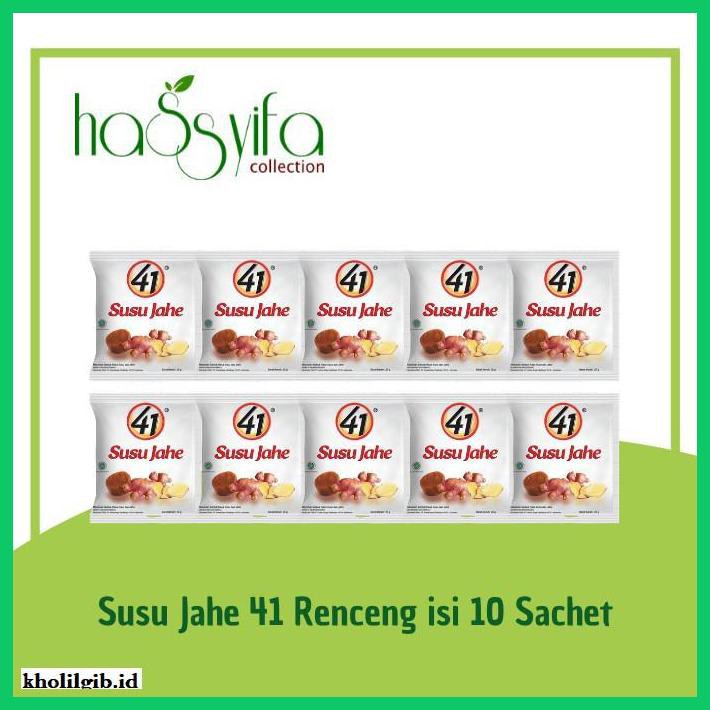 

lanoisidartdrink- susu jahe 41 kemasan renceng isi 10 sachet -asliii-bngittt.
