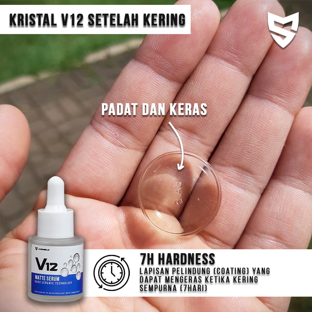 Perawatan Motor Doff Permanen V12 Matte Serum Pelindung Body Doff