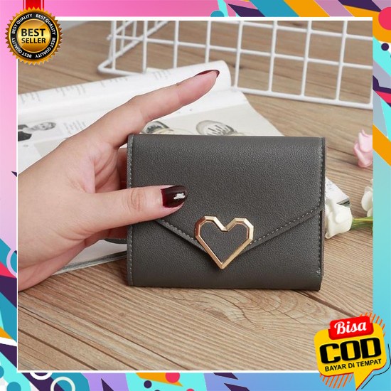 Dompet Wanita Keren Import 2022 2021 Murah Terbaru Lucu Premium Kekini Dompet Forever Young Lipat D6