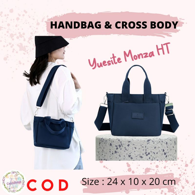 TAS YUESITE MONZA HT ORIGINAL HANDBAG TENTENG SELEMPANG WANITA CYUTEBAGS