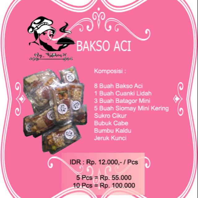 

Bakso aci