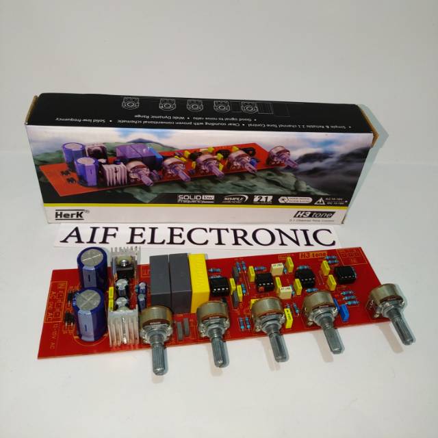 Kit Tone control Home Theater 2.1Channel HERK H-3 Tone