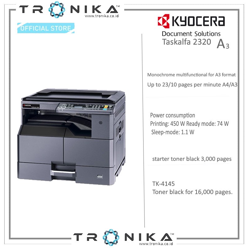 MESIN FOTOCOPY | KYOCERA TA-2320 | ORIGINAL | GARANSI RESMI