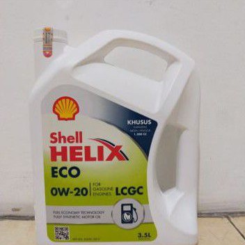 Oli Mesin Shell Helix ECO OW-20 galon isi 3.5 liter