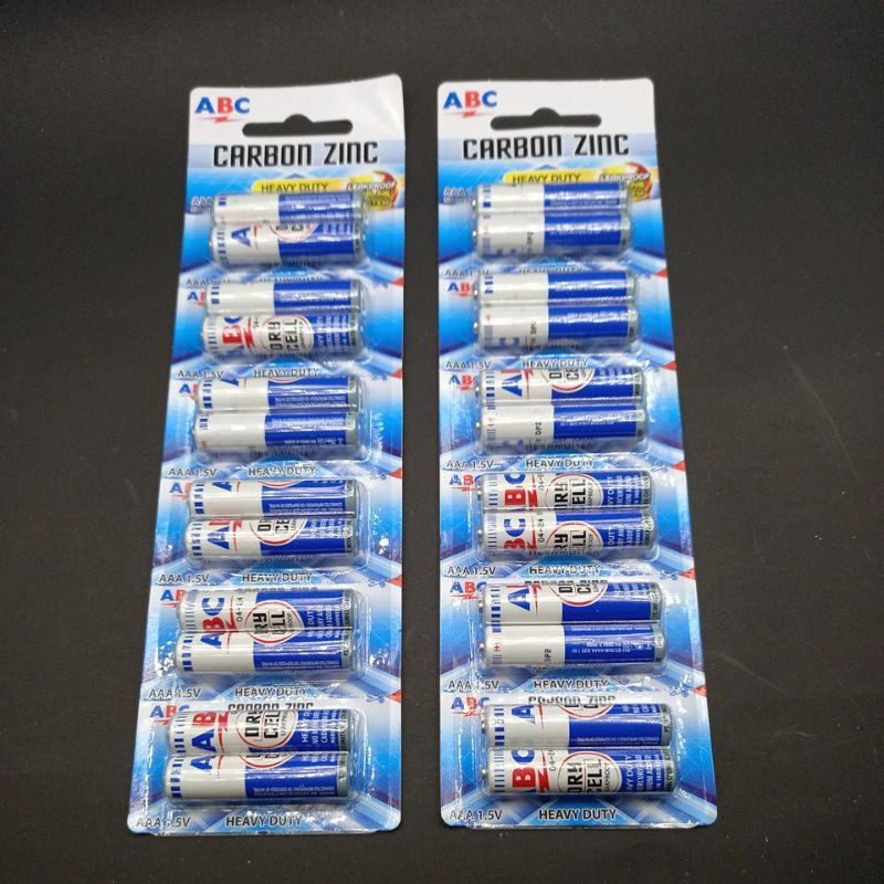 Baterai Remot ABC 1 Pasang (2pcs)