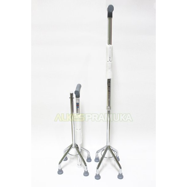 Termurah Alat Bantu Jalan Tongkat 4 Kaki or Kruk or Crutch GEA  Diskon