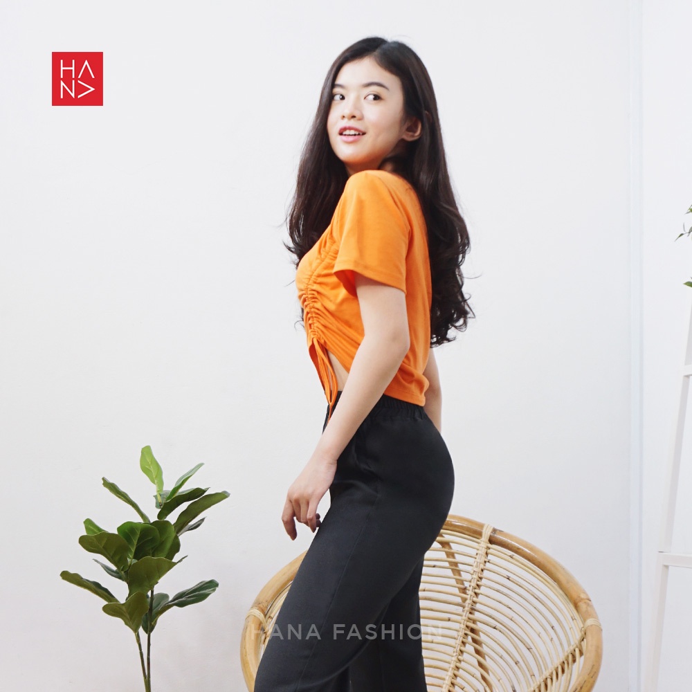 HanaFashion JKT - Isabel T Shirt Kaos Wanita Murah - TS090