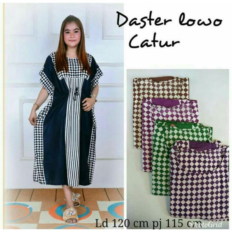 DASTER LOWO CATUR-DASTER LOWO-DASTER LENGAN PENDEK-DASTER MURAH