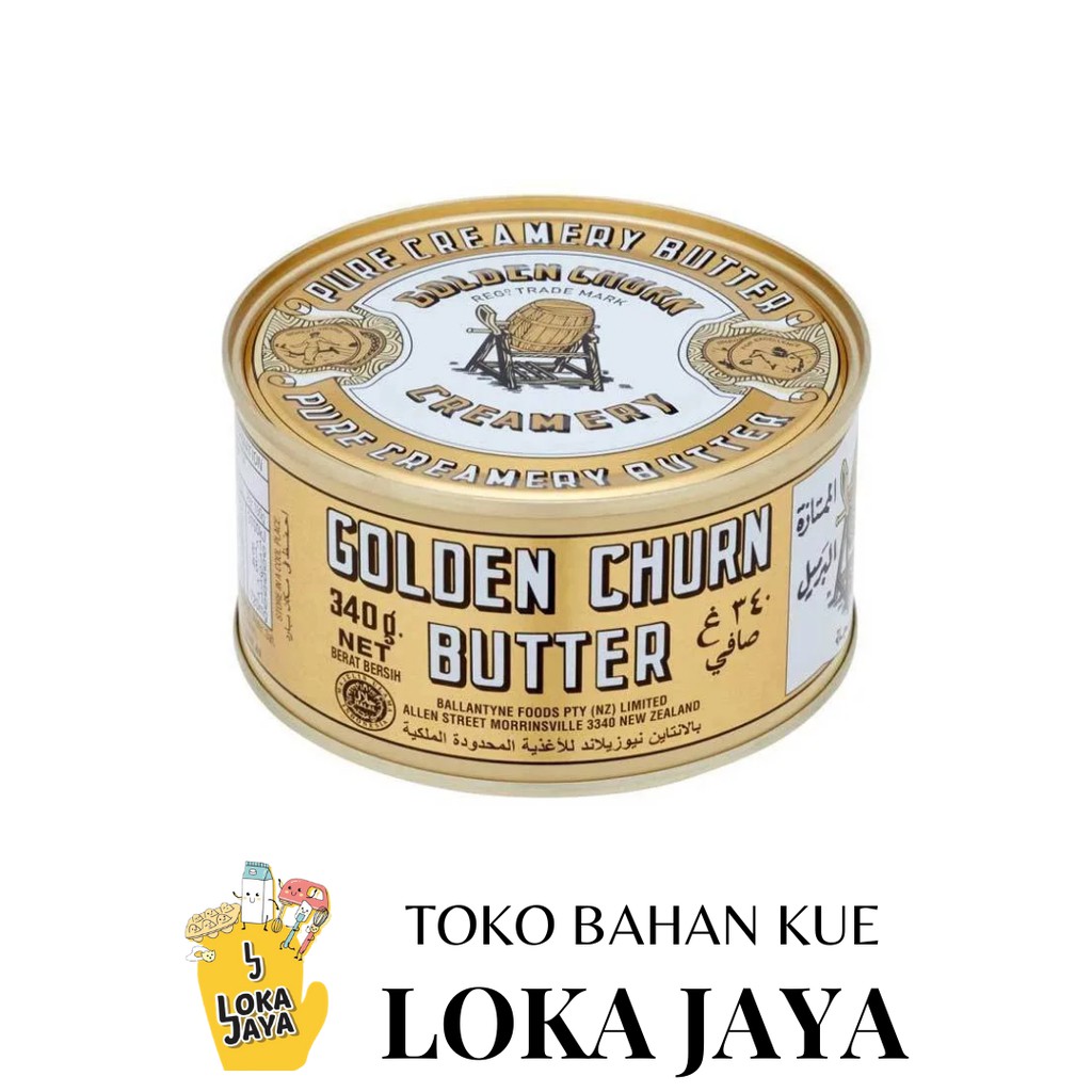 

GOLDEN CHURN BUTTER MENTEGA 340 GR