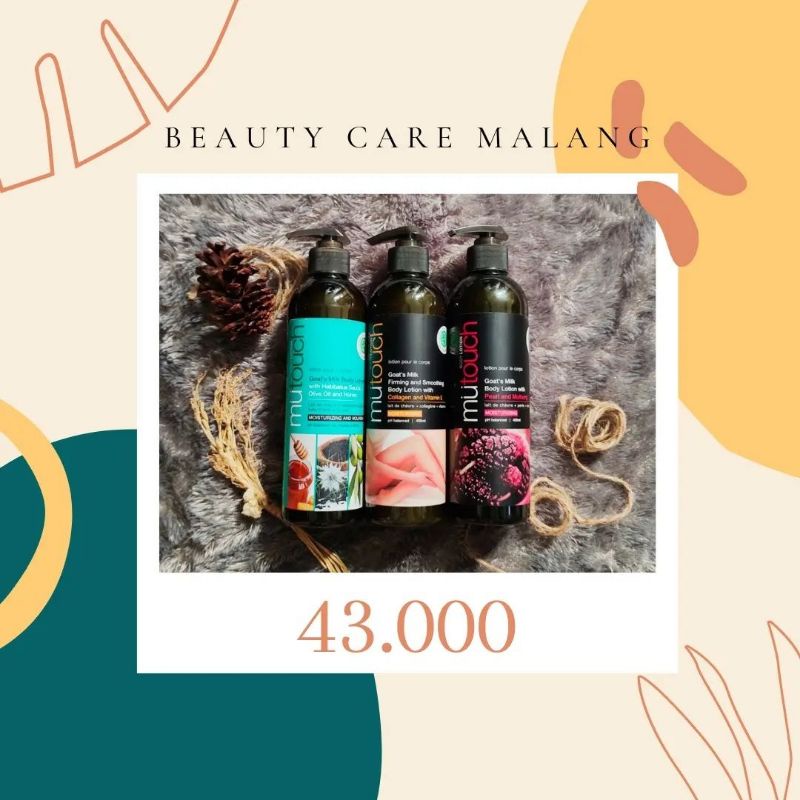 mutouch body lotion 400ml