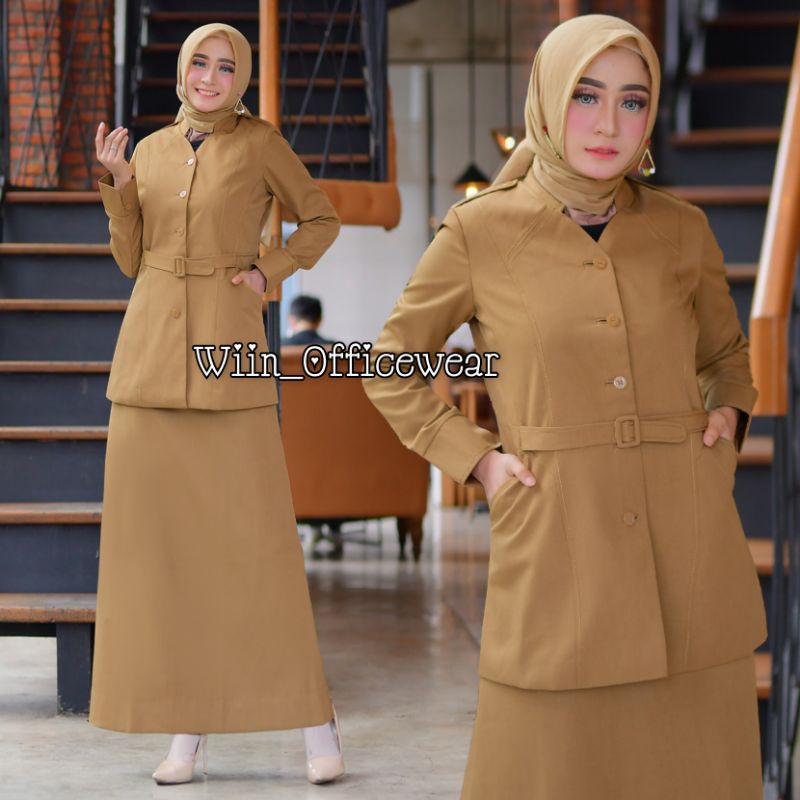 Blazer Pemda Aceh Gesper St Rok A.